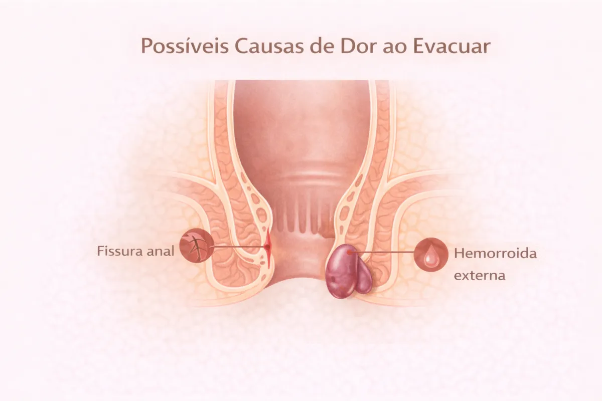 Dor ao evacuar — quando procurar um coloproctologista