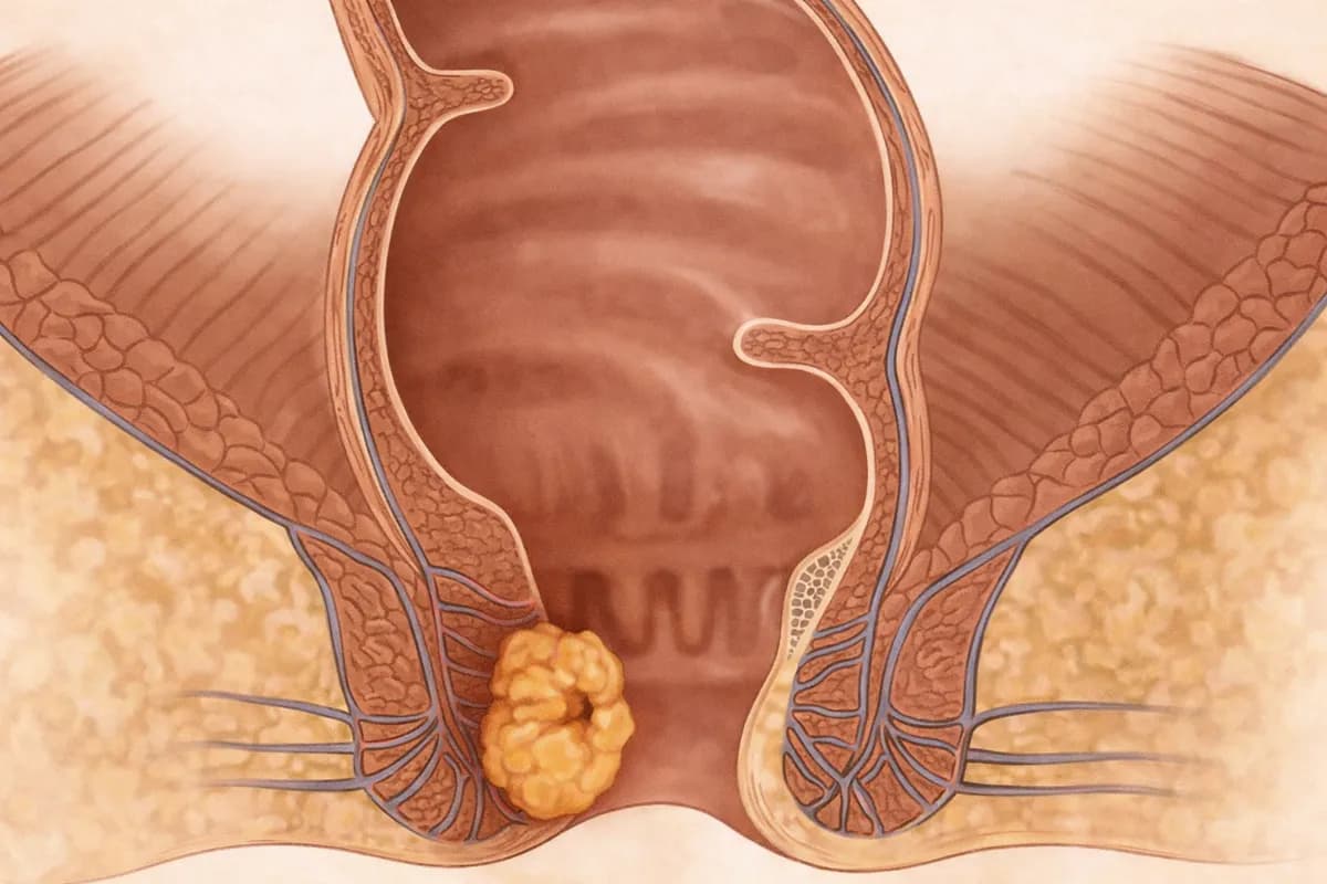 Ilustração da relação entre HPV e câncer de canal anal