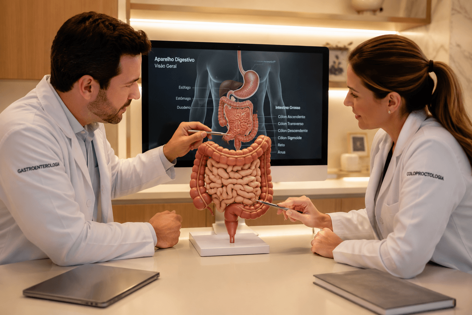 Gastroenterologista ou coloproctologista: diferenças entre as especialidades