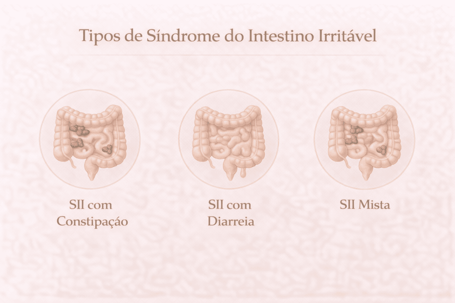 Ilustracao sobre sindrome do intestino irritavel